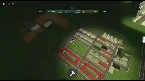 Suburb/farm note then supermarket-as-cash mention on the live plot